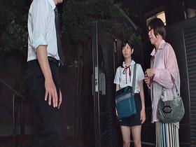 「お母さん・・・この人になにしたの？わたし酷いことされてるよ・・・」母親のせいで犯される三つ編みパイパン貧乳●学生孕ませ中出し ゆうか サンプル動画サムネイル